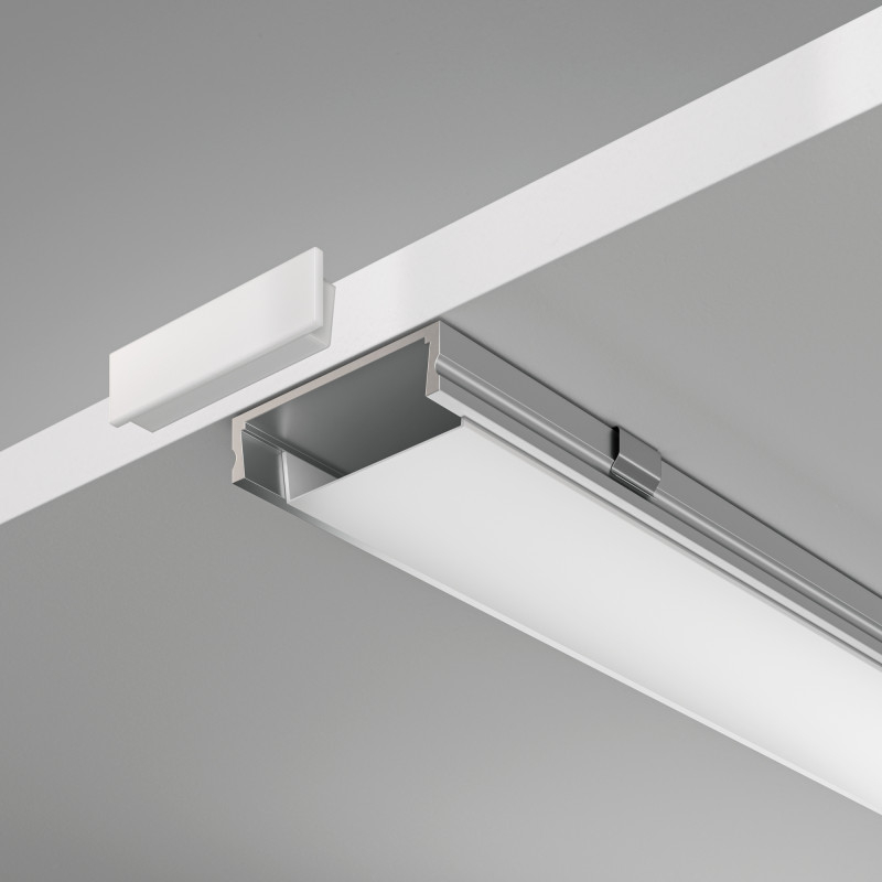 Алюминиевый профиль  Накладной 2000*24*6 мм Maytoni Technical Led Strip ALM002S-2M Серебро, цена за штуку