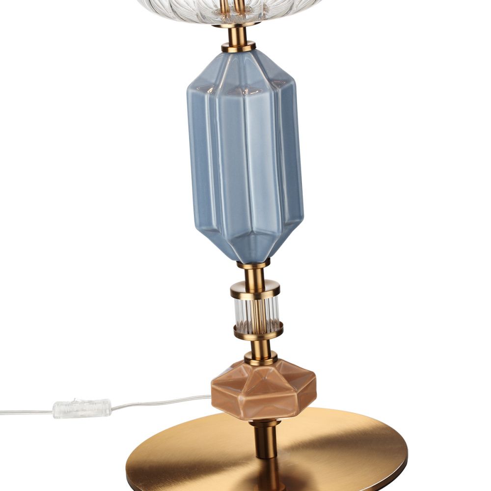 Настольная лампа 56 см, Odeon Light 5414/2TA, бронза