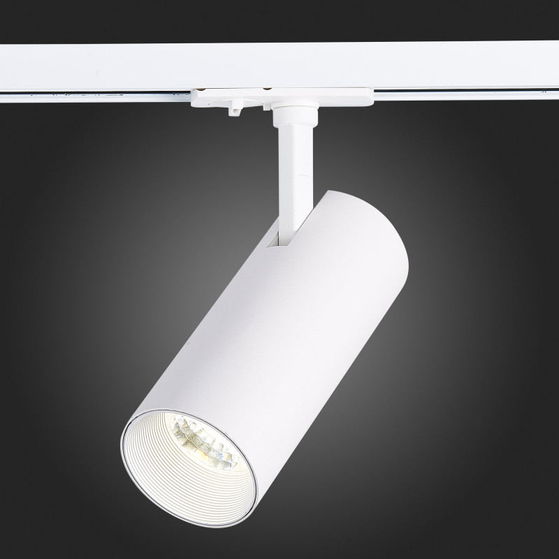 Трековый светильник 16*7 см, 15W, 3000K ST LUCE ST350.536.15.36 Матовый белый