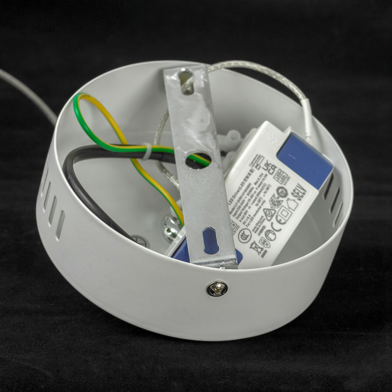 Подвесной светильник 20*35/150 см, 1*LED*15W 4000K Lussole Claudia LSP-0922 белый