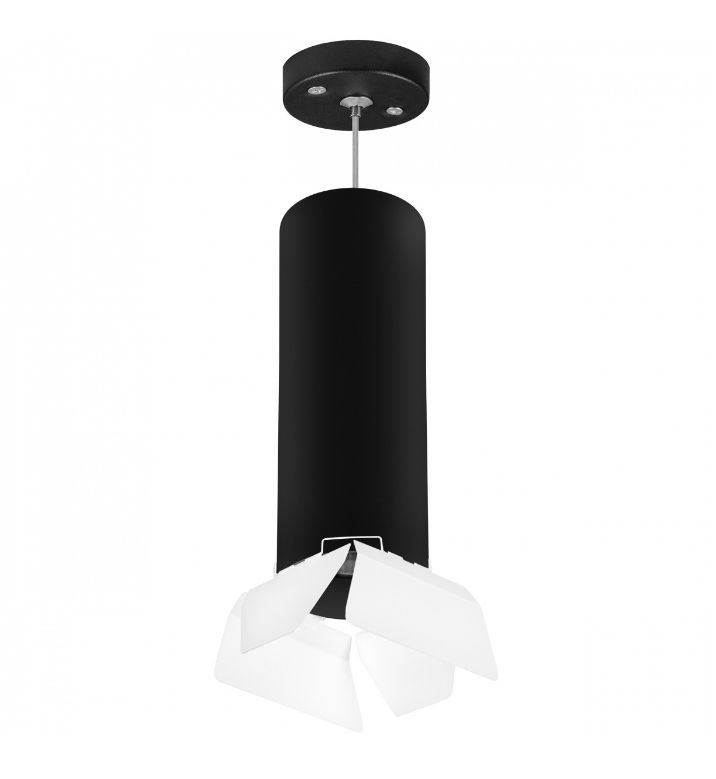 Светильник подвесной  Lightstar Rullo RP6497486, черный-белый