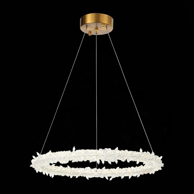 Люстра подвесная 60 см, 58W 3000 - 6500K ST LUCE Lucchero SL6105.203.01 Золотистый