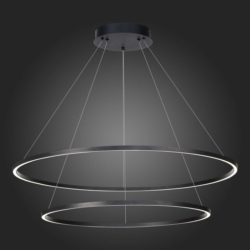 Cветильник подвесной SMART 80 см, 91W 2800-6500K ST LUCE Подвесные светильники ST605.403.91 Черный