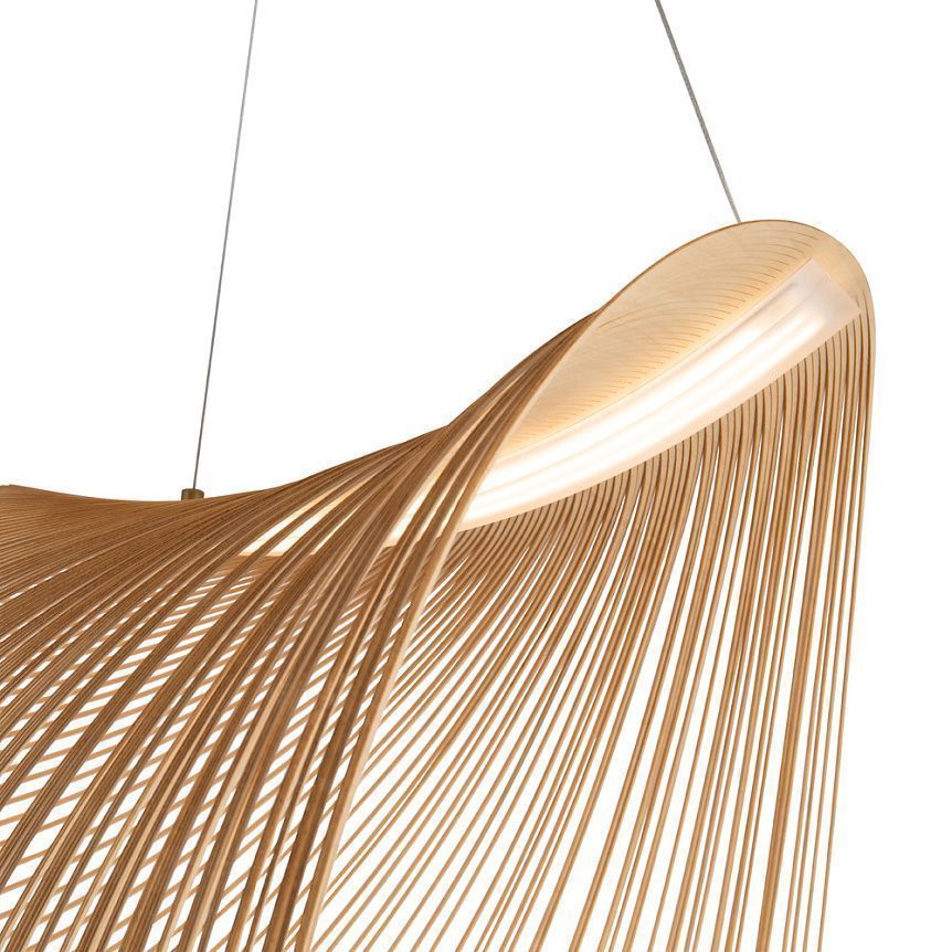 Подвесной светильник *42*75-205 см, *LED*6W, Freya Rivo FR5638PL-L6T, Латунь