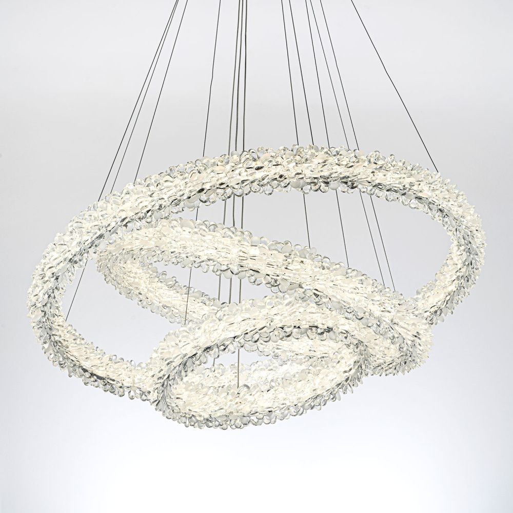 Подвесной светильник 80*60/190 см, LED 194W 3000-6000K MODESTYLE MS.5002.800.600.400 CR хром