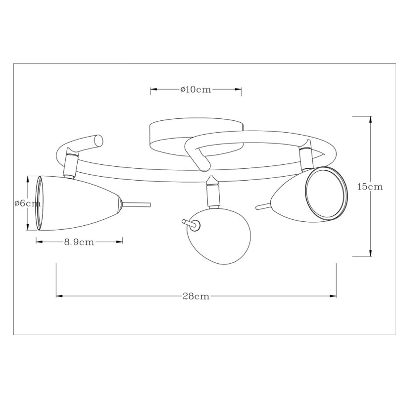 Спот-люстра Arte Lamp REGISTA A1966PL-3GY, серый