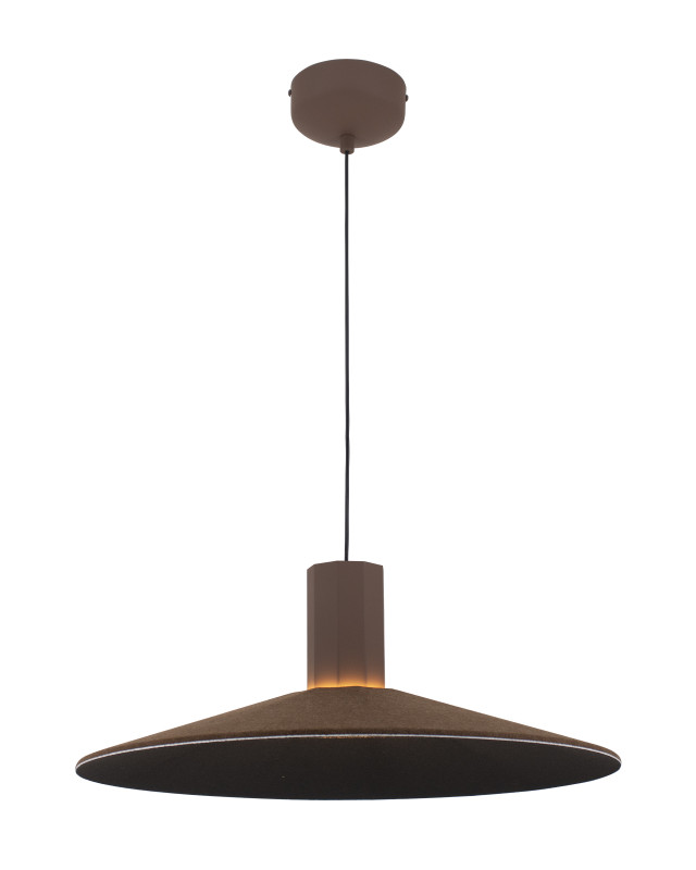 Подвесной светильник 49,6*175,4 см, LED, 12W, 3000К, Moderli Ontario V11087-PL коричневый