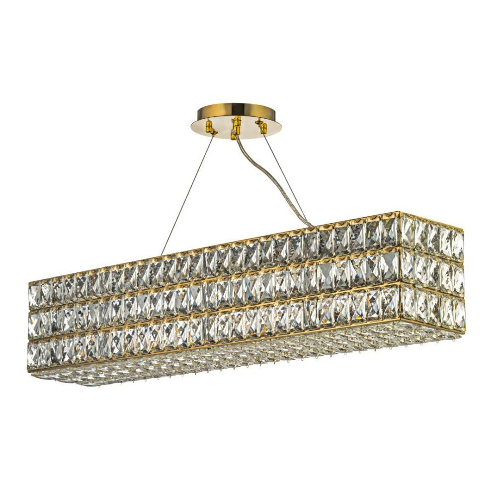 Люстра подвесная ** см, 6*E14*40W, Arti Lampadari Lioni Lioni E 1.5.80x16.100 G, Золото