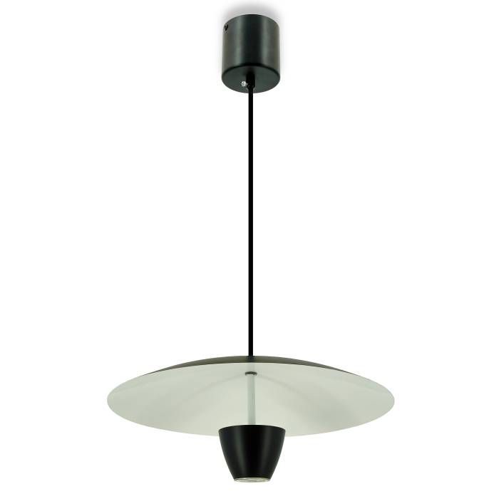 Светильник подвесной *61-200 см, 1*LED*12W, 3000K, Lightera Pichola LE128L-55B, Черный