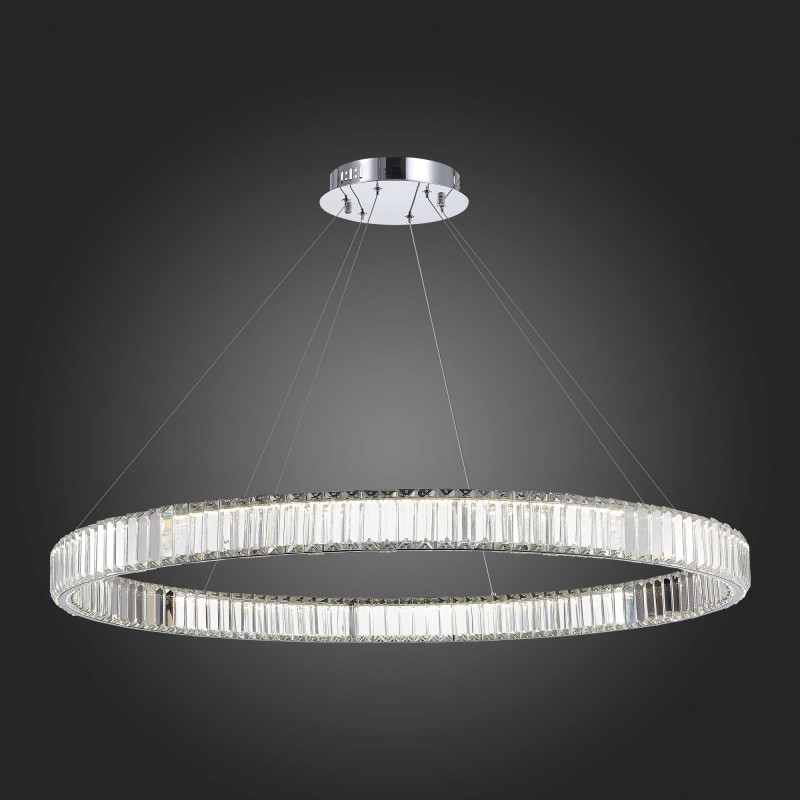 Люстра подвесная 82 см, 52W 4000K ST LUCE TIVOLI SL1622.183.01 Хром