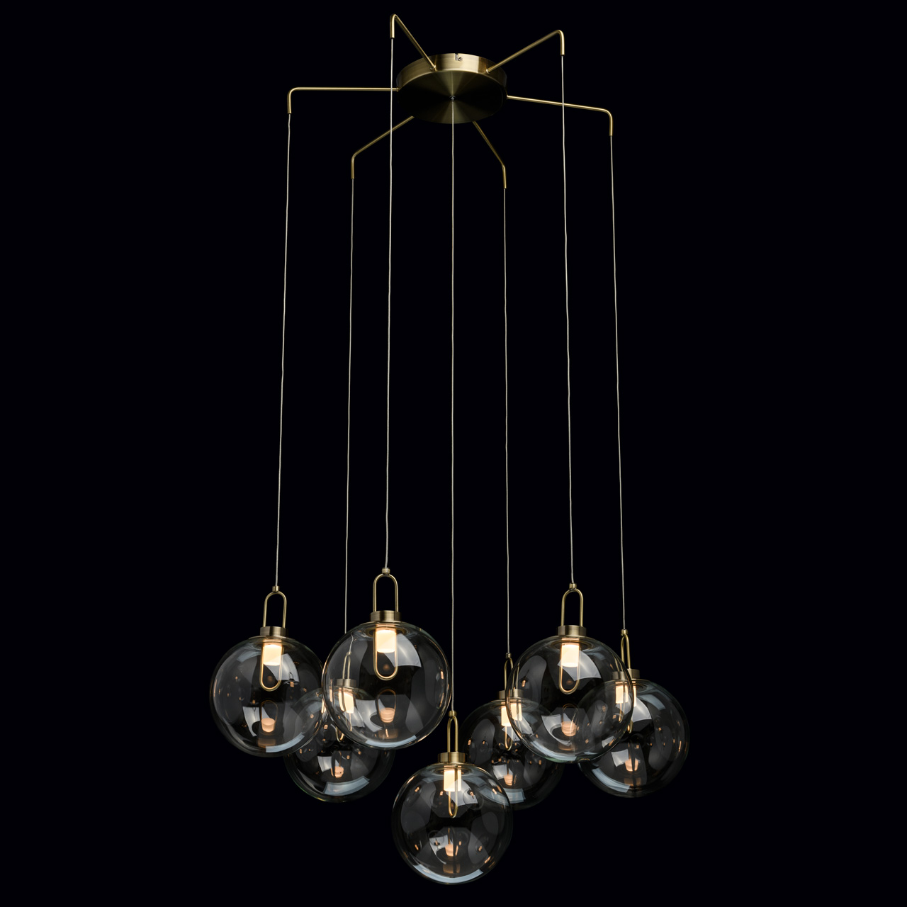 Люстра 80*150 см,  античная бронза De Markt Крайс 657011307