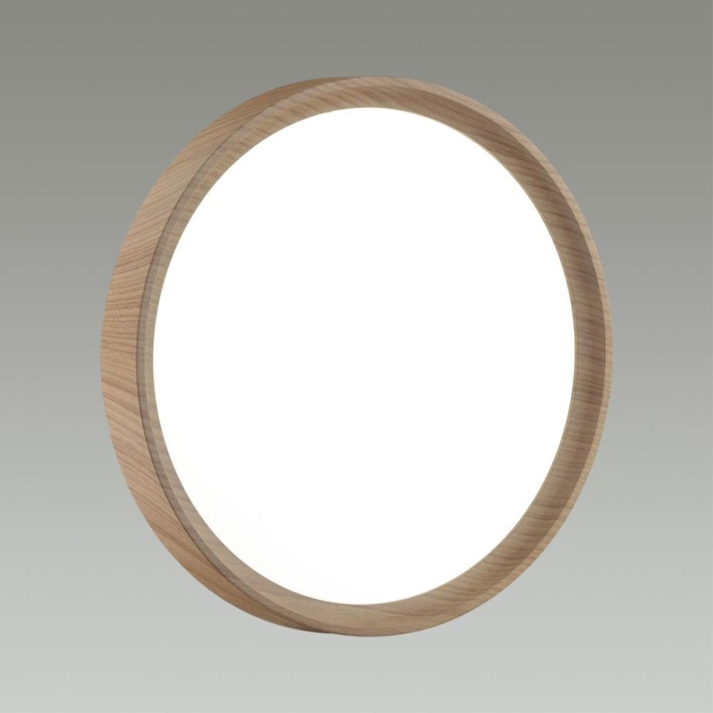 Настенно-потолочный светильник 49 см, 76W, 3000-6000K, Sonex Pale Woodi 7603/ELN, белый-светлое деерво