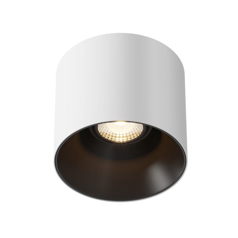 Светильник 13 см, 25W, 3000K, Technical C064CL-01-25W3K-RD-WB, белый-черный