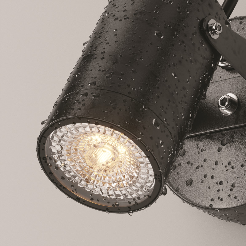 Светильник 12 см, Maytoni Scope O025WL-01B, черный