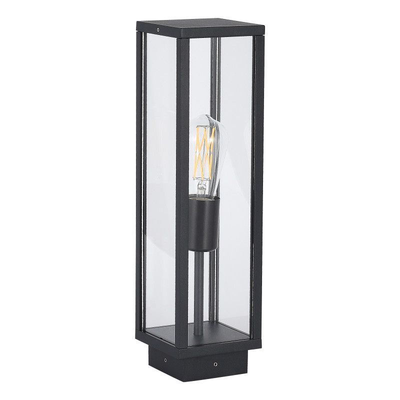 Садово-парковый светильник 12*12*45 см, 1*E27*15W, ST-Luce Gross SL9019.705.01, серый