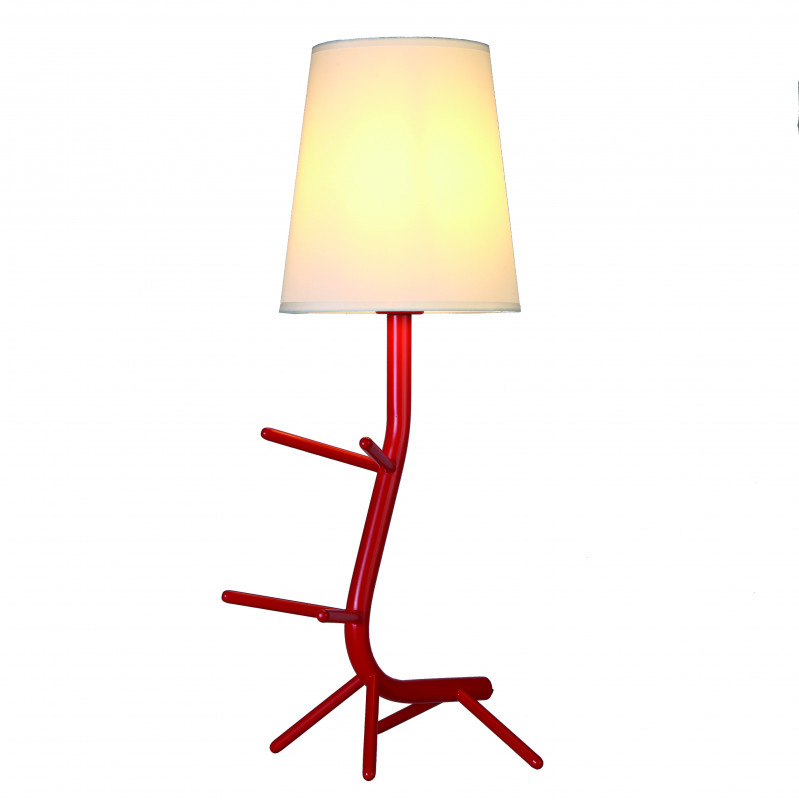 Настольная лампа *22*64 см, E27 * 1 20W,  Mantra Centipede 7252, красный