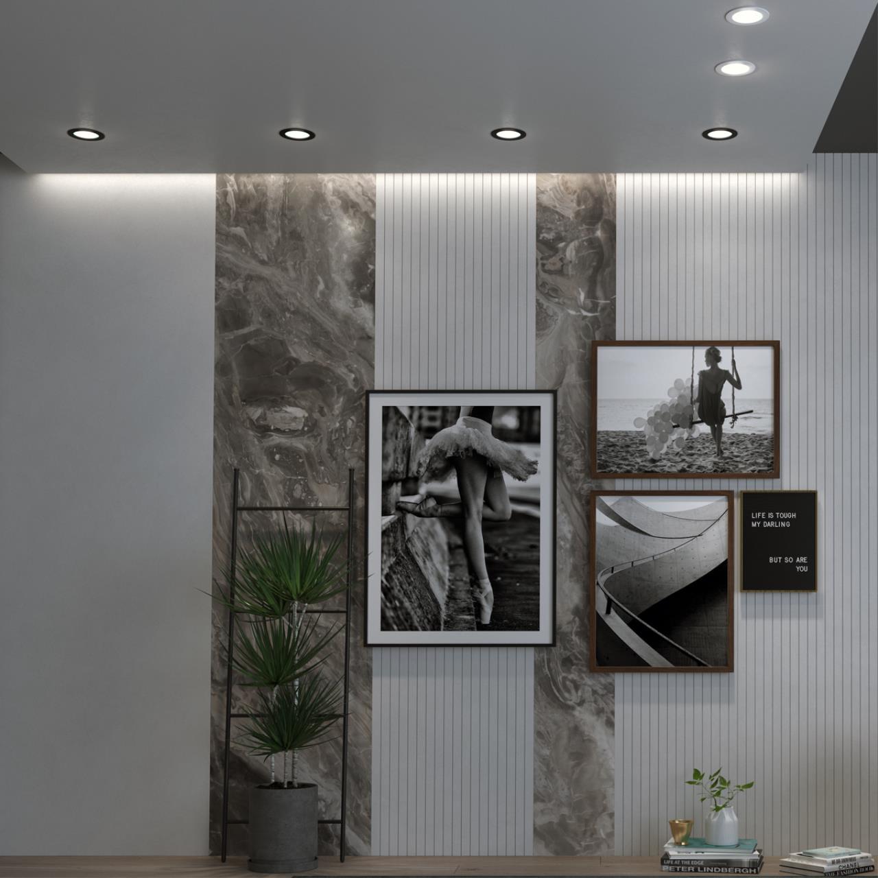 Светодиодный светильник 12 см, 15W, 3000-6000K, Novotech Lante 358951, черный