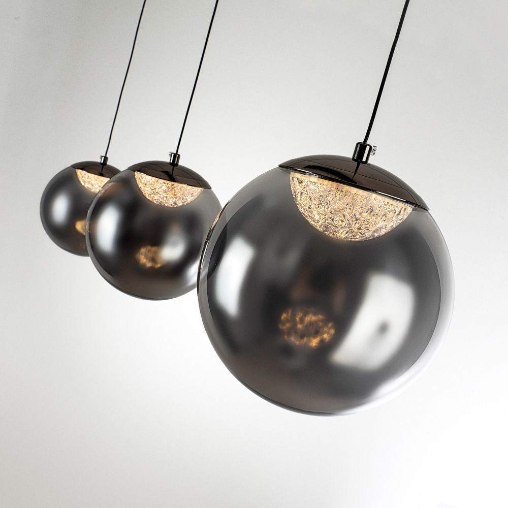 Светильник 70** см, LED*17W, 3000-6000K, Modelux  ML.2338.3L BK, Чёрный