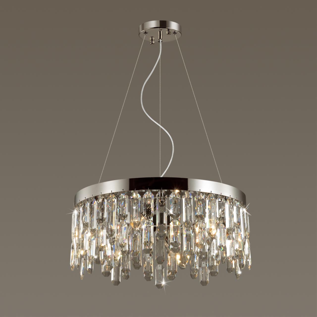 Подвесной светильник Диаметр 51 см Odeon Light Dakisa 4985/6 Хром