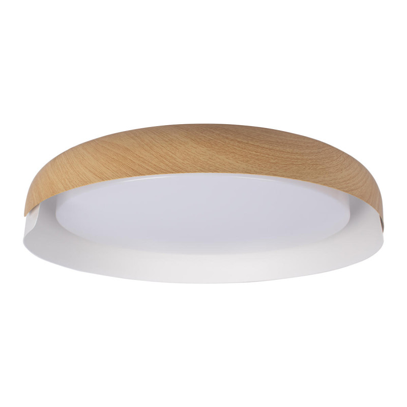 Светильник 46 см, 28W, 4000K Loft It (Light for You) Coin 10198 White, белый-дерево