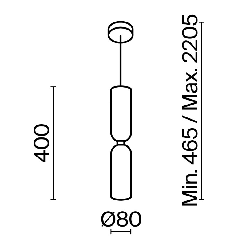 Подвесной светильник  10 см, E14 1 40W, К, Белый Maytoni Memory MOD177PL-01W