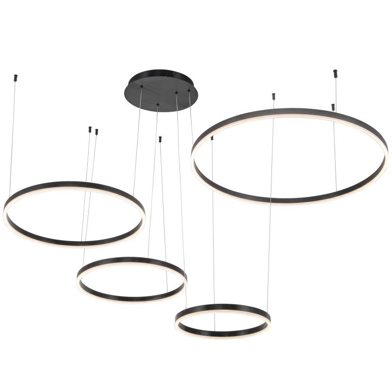 Светильник 80 см, 134W, 3000-6500K Stilfort Planetary 4005/02/04PL+CB, черный