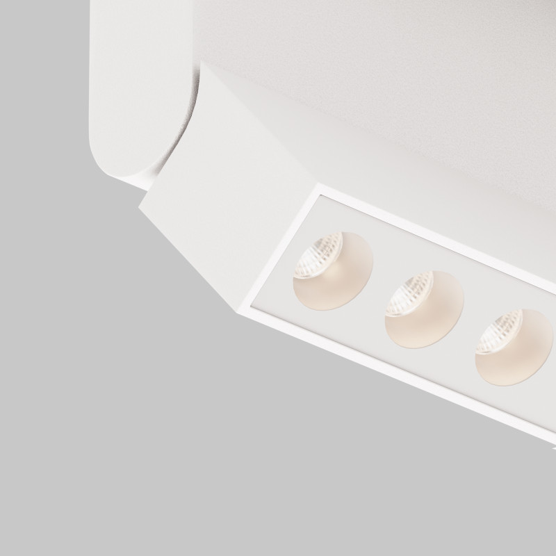 Накладной светильник 22*2,3*8,8 см, LED, 12W, 3000К, Maytoni Technical Points Rot C136CL-12W3K-W белый