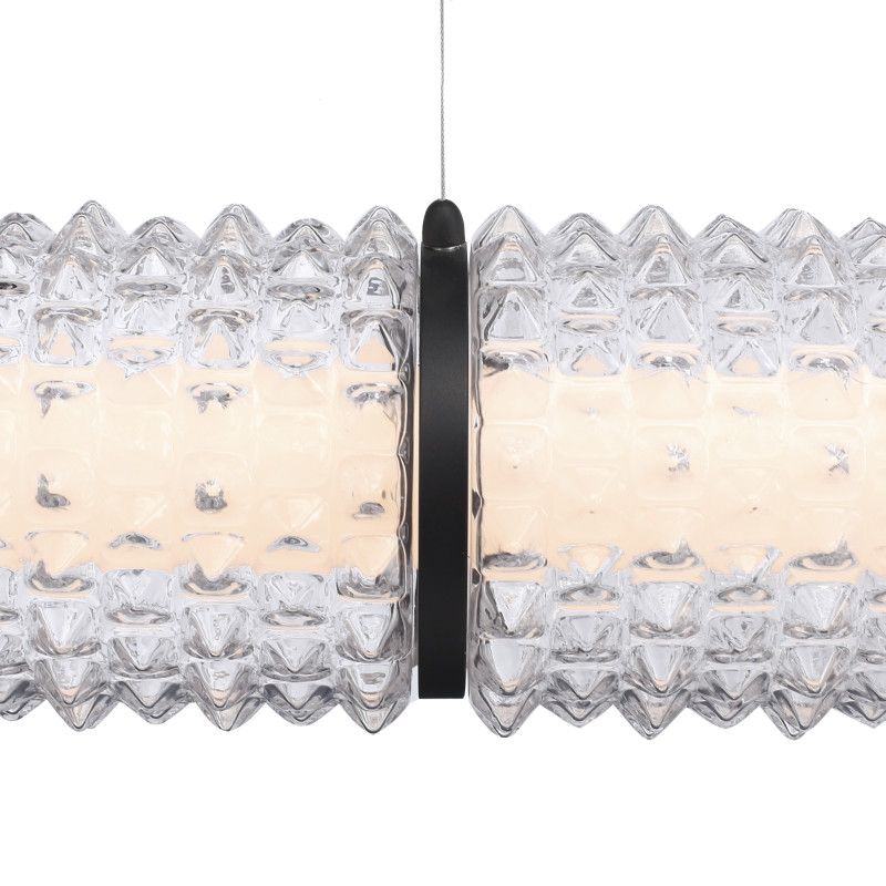 Подвесной светильник 104*15*150 см, 1*LED*37W, 4000K, ST-Luce Saguaro SL6144.413.01, черный