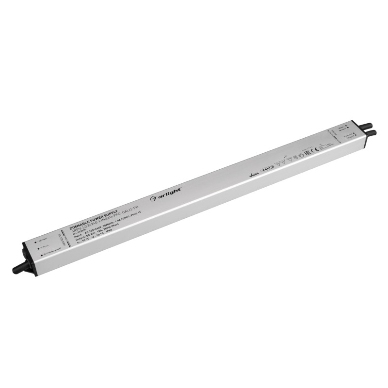 Блок питания для светодиодной ленты Arlight 033539 40*3*2,1 см.
