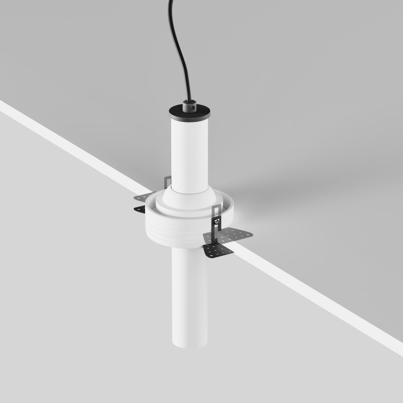 Встраиваемый светильник 3*3*21,6 см, LED, 7W, 3000К, Maytoni Technical Focus T C140TRS-L200-7W3K-W белый