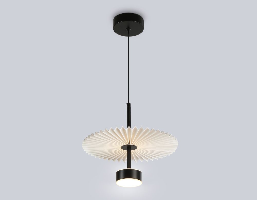 Подвесной светодиодный светильник **26-177 см, **W, 3000K, Ambrella Light High Light LH72601, черный