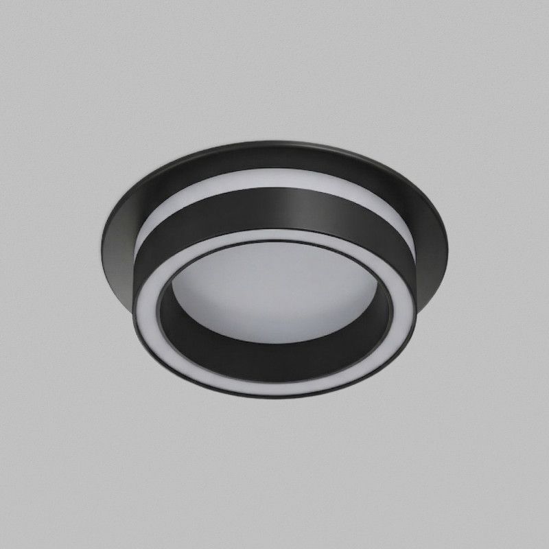 Встраиваемый светильник *10,5*4,7 см, 1*GX53*15W, Denkirs Glow DK-DH2010-BK, черный