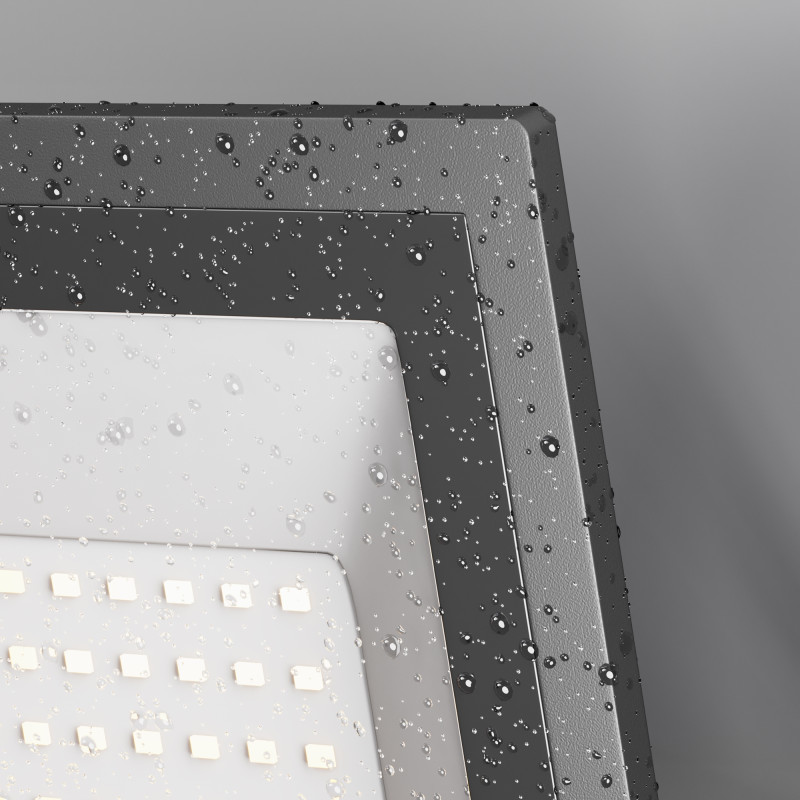 Прожектор 27 см, 100W, 6500K, Maytoni Flood FL001-L100B6K, черный