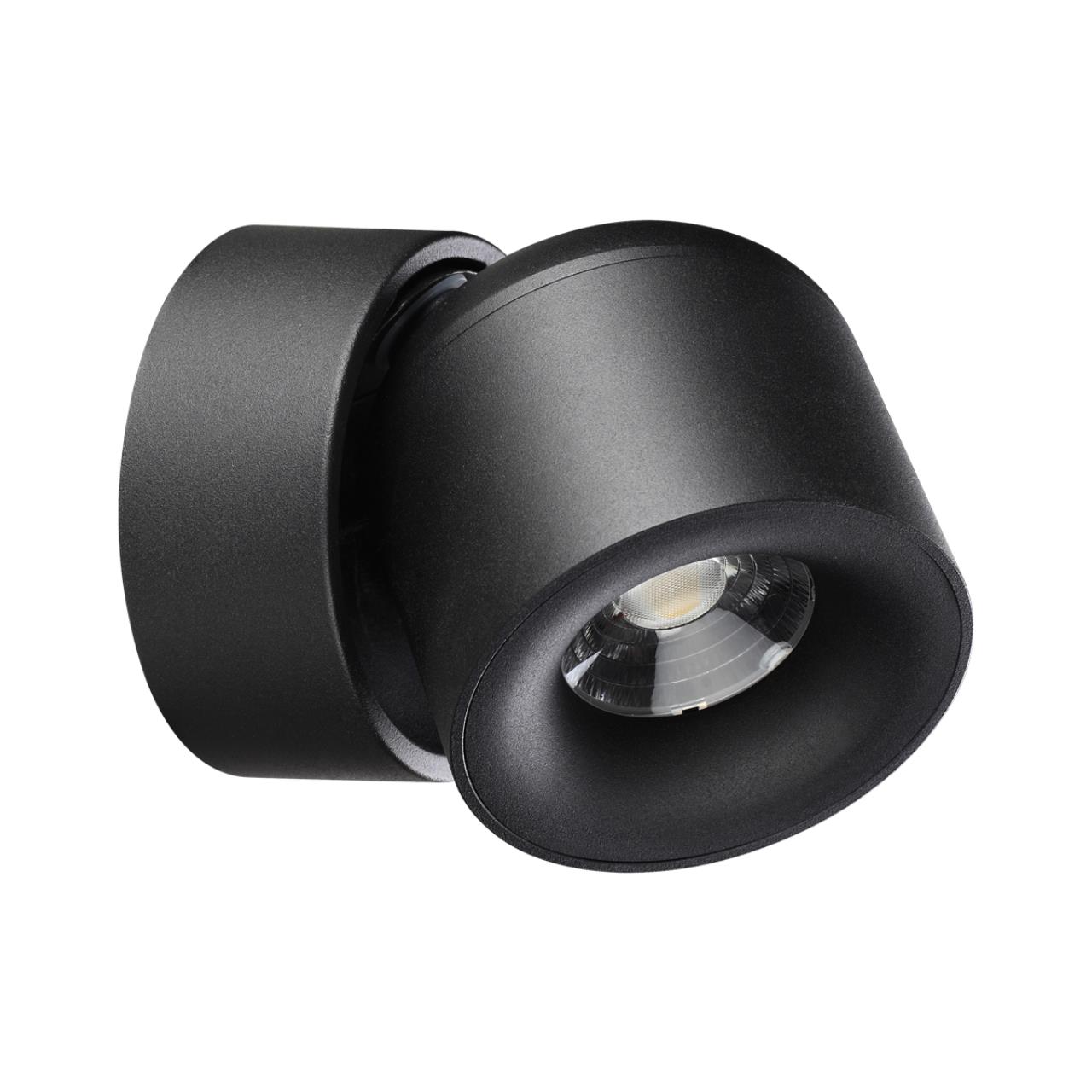 Светильник 9 см, 10W, 4000K, NovoTech OVER GESSO 358809, черный