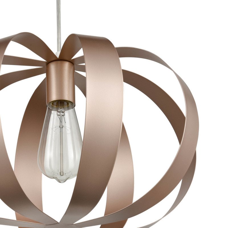 Подвесной светильник  38*154 см, 1*E27 розовое золото Vele Luce Ophir VL5324P21