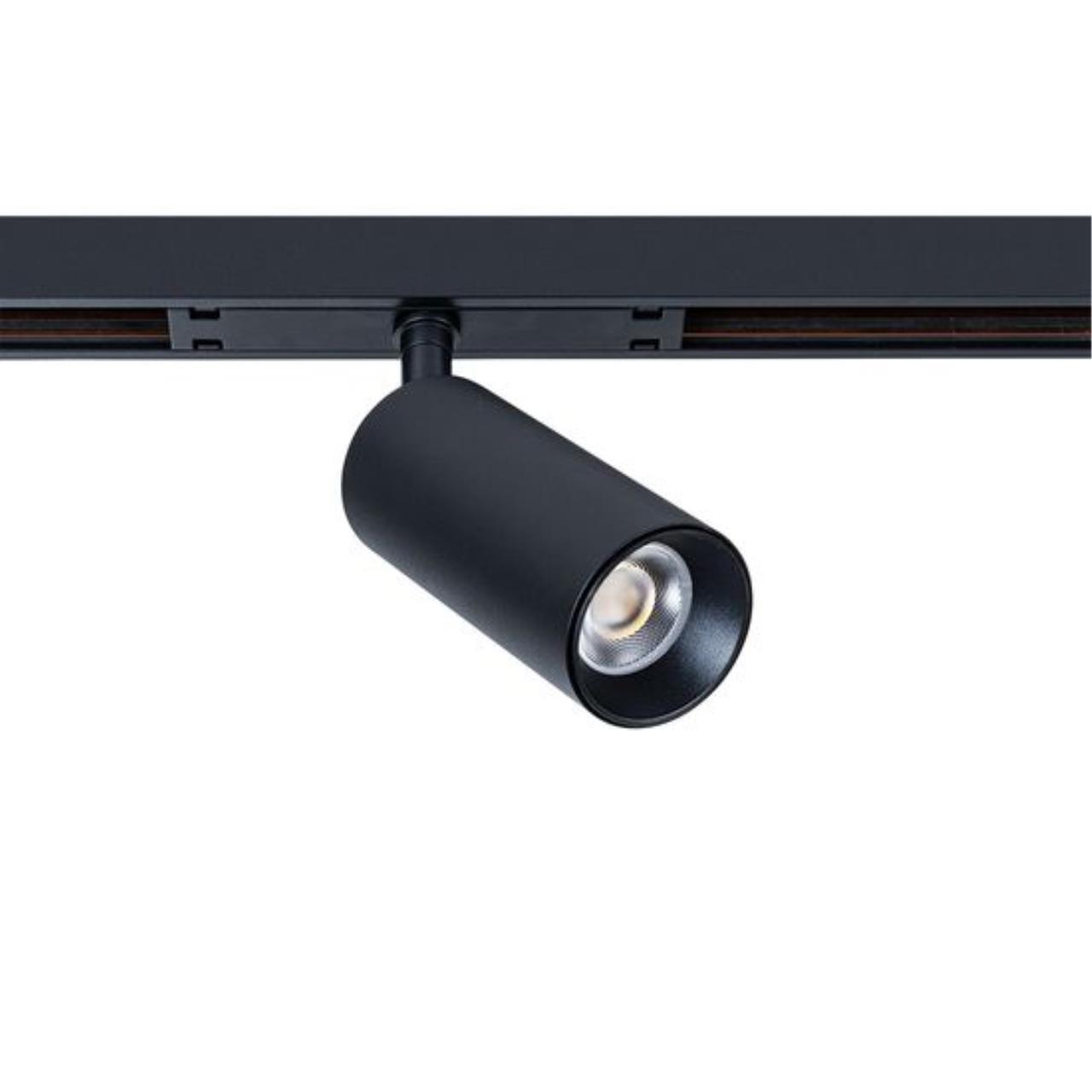 Трековый светильник 4,7 см, LED 8W 4000K черный Arte Lamp Optima A7260PL-1BK