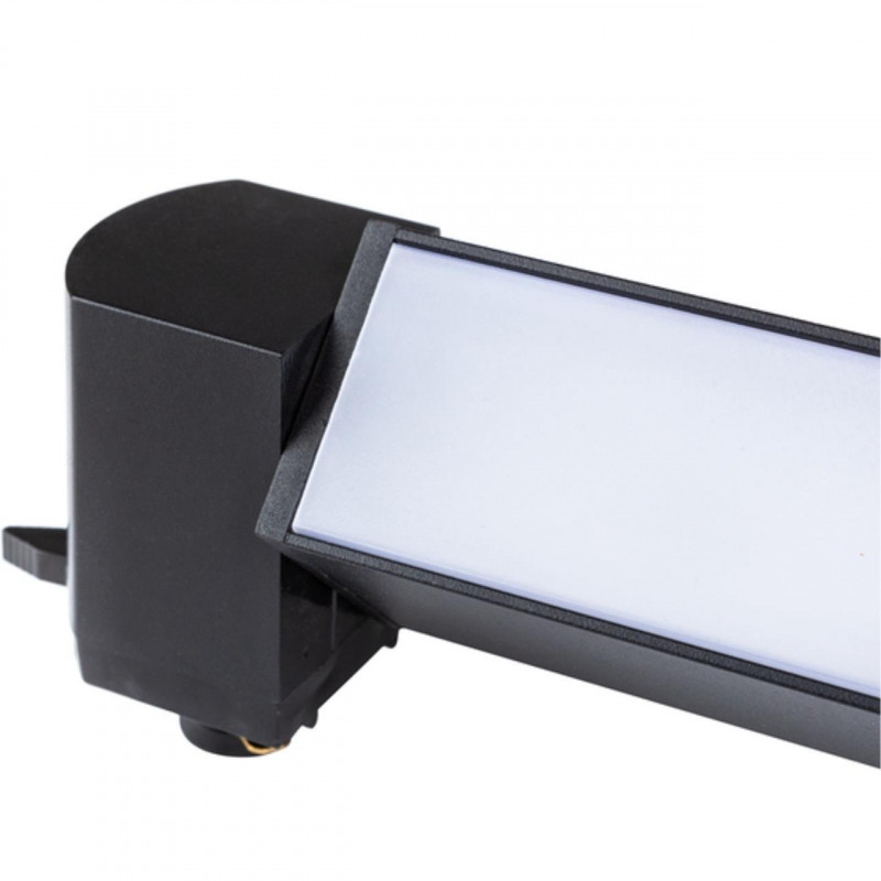 Трековый светильник 46,8*3,4 см, 1*LED*20W, 4000К, Arte lamp Lineetta Черный A4574PL-1BK