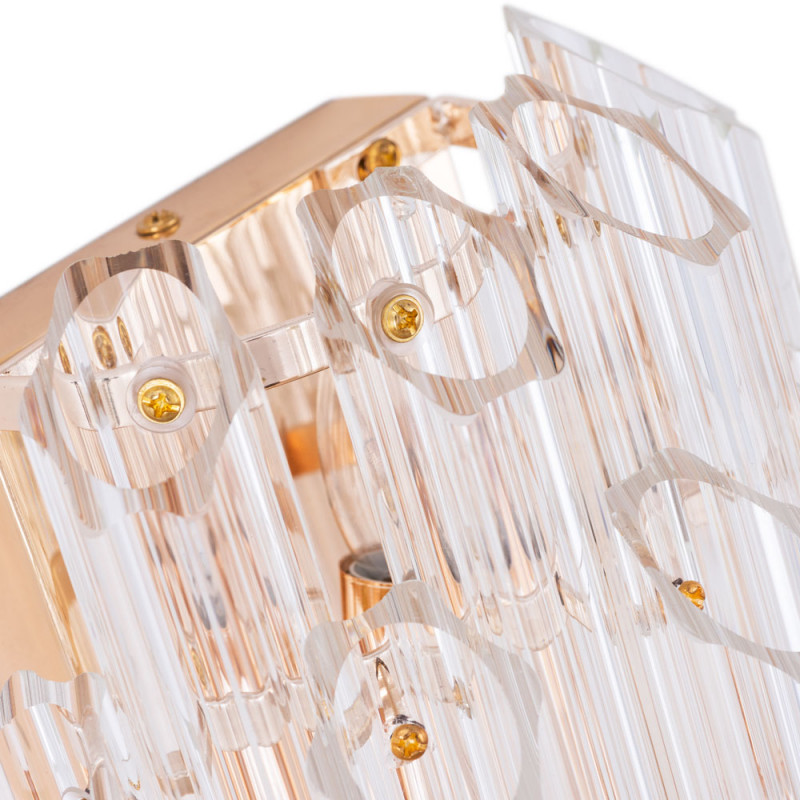 Настенный светильник Arte Lamp Jastin A2848AP-2GO золото