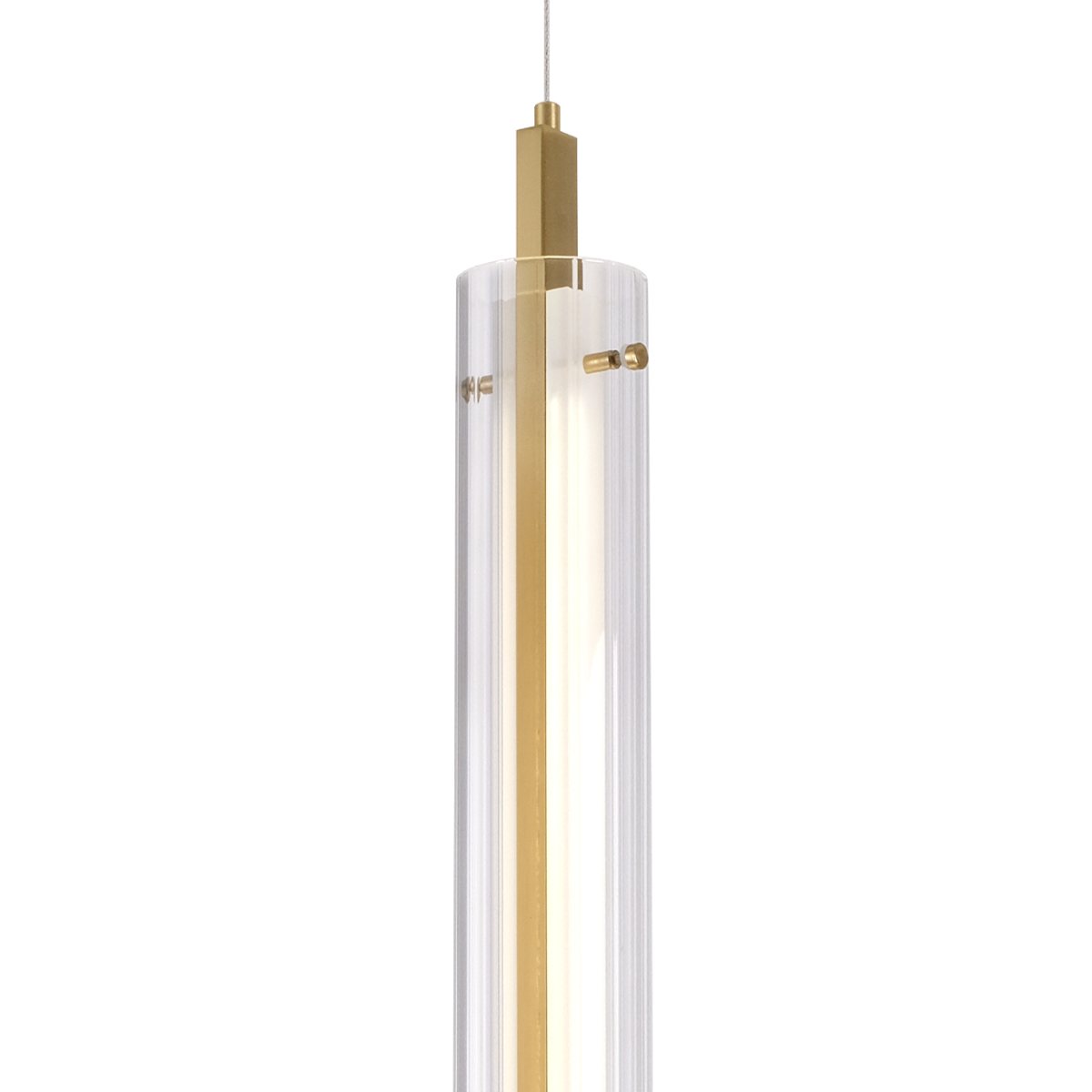 Подвесной светильник 10 см, 20W, 4000K, INDIGO VITREO V000175L, бронза