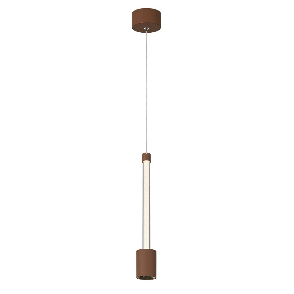 Подвесной светильник 8,5*191,1 см, *LED*7W, 3000K, Mantra Fugaz MAN8948, коричневый