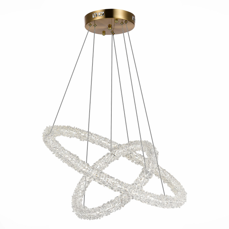 Люстра подвесная 60 см, 55W 3000 - 6500K ST LUCE AVANA SL6110.203.02 Золотистый
