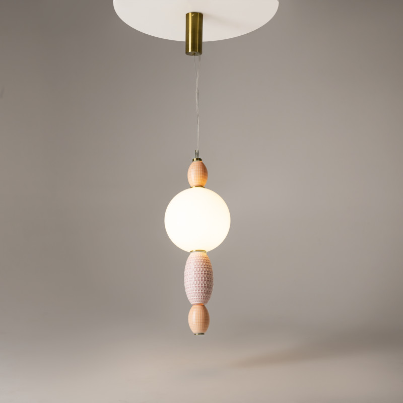 Светильник 20 см, 12W, 3000K, Maytoni Adore MOD297PL-L12BS3K, латунь