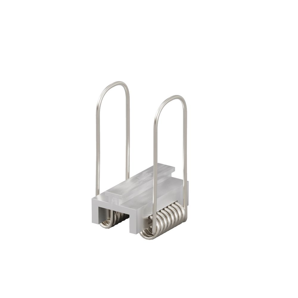 Комплект креплений (для профиля 22×22) 4 шт., ALM-2222-MТ 642052, 3*2*5 см, Maytoni Led Strip 642052, Серебро