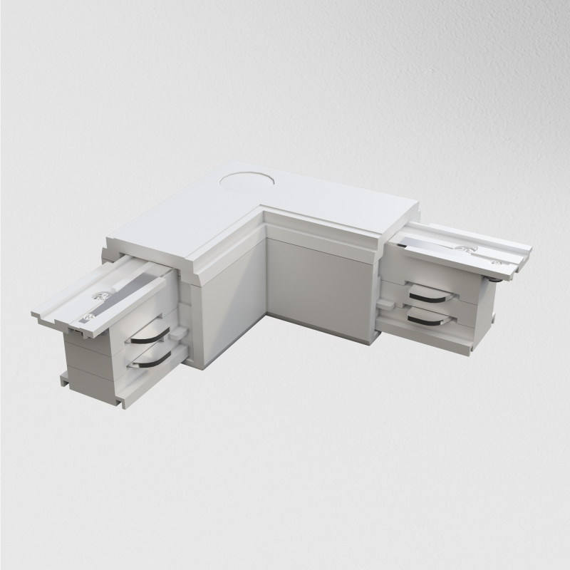 Комплектующие для накладной трековой системы Maytoni Technical Three phase track system Trinity TRA005CL-31W-R белыйIP 20