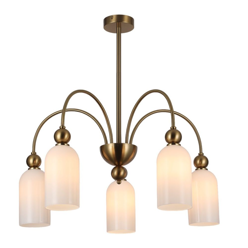 Люстра 68*68*53 см, 5*E14 Gerhort G11064/5COP WT, Медь