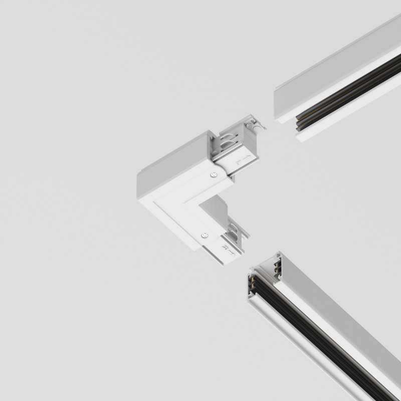 Коннектор для шинопровода Maytoni 3 phase track system TRA005CL-31W-L, белый