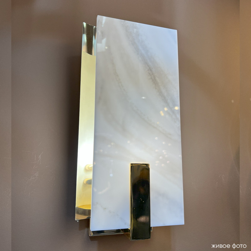 Бра 33 см, Crystal Lux DELUXE AP1, золото