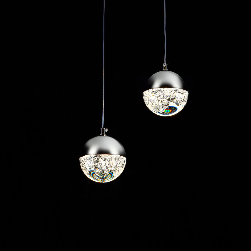 Светильник *20* см, LED*13W, 3000-6000K, Modestyle  MS.2345.2 CR, Хром