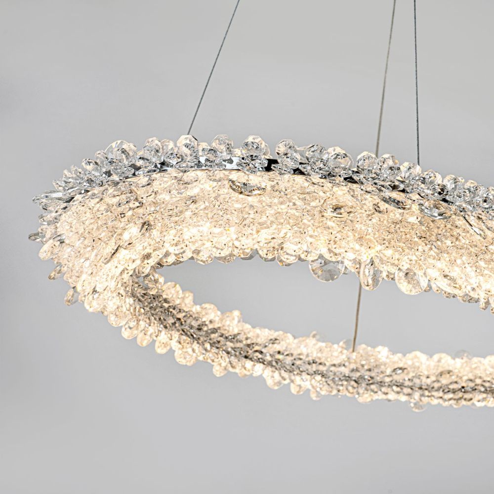 Подвесной светильник 40*30/145 см, LED 58W 3000-6000K MODESTYLE MS.5004.800 CR хром