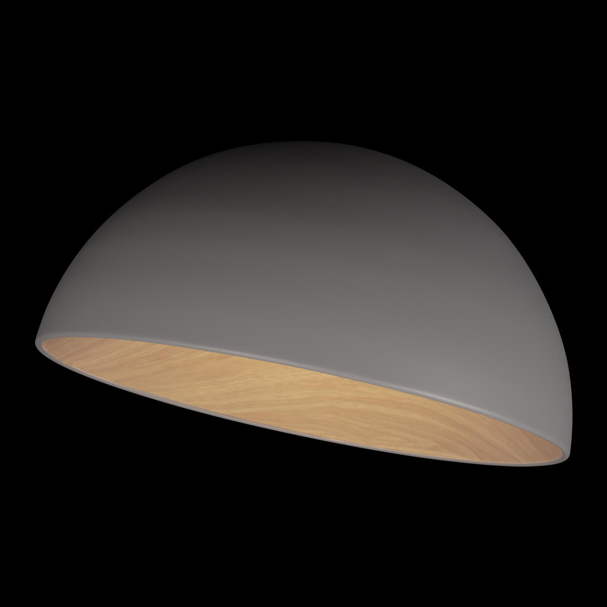 Потолочный светильник 50*29 см, 1*LED*36W 4000K серый LOFT IT Egg 10197/500 Grey